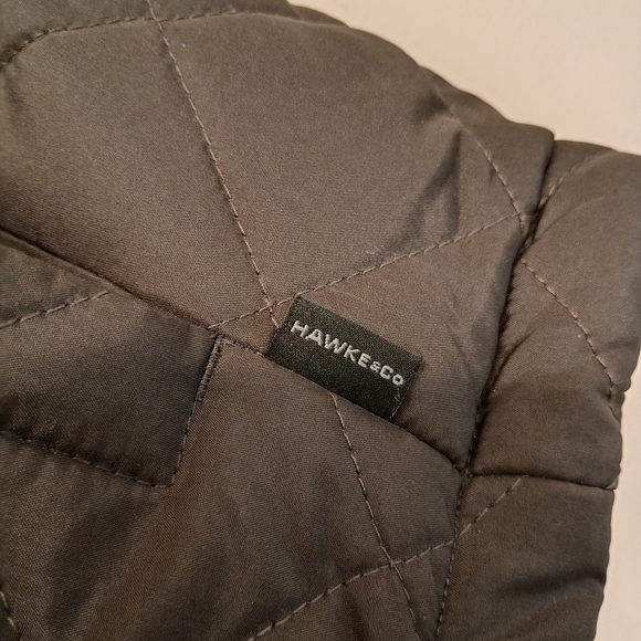Hawke & Co Quilted Dark Brown Men's Vest Size M - Picture 4 of 9